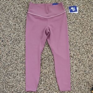 JoyLab Lavender Performance 7/8 Leggings, Size Medium